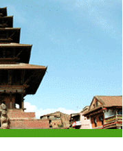 Visit in Nyatapol Temple